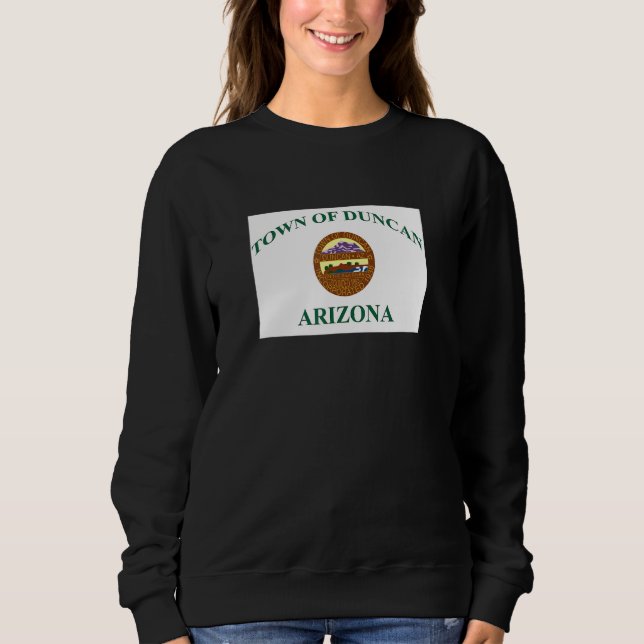 Sudadera Bandera de Duncan Arizona (Anverso)