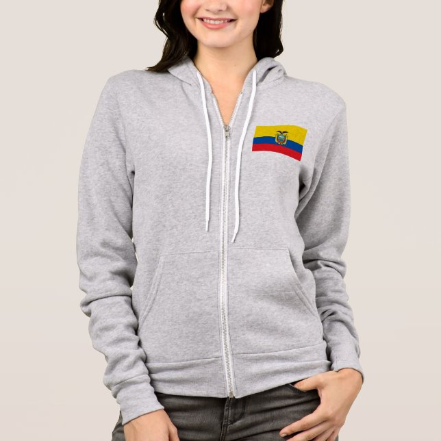 Sudadera Bandera de Ecuador (Anverso)
