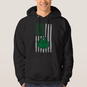Sudadera Bandera De Ee. Uu. Curando Shamrock Sports St Patr