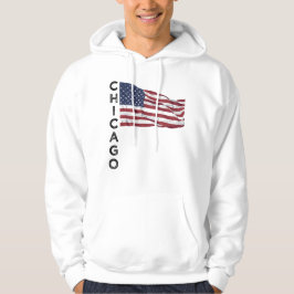 Sudadera bandera de EE. UU. orgullo americano patriotismo E