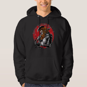 Sudadera Bandera de EE. UU. 'Til Valhalla Guerrero Vikingo 