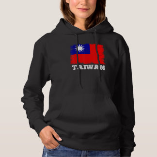 Sudadera Bandera de época Taiwán país bandera retro Taiwane