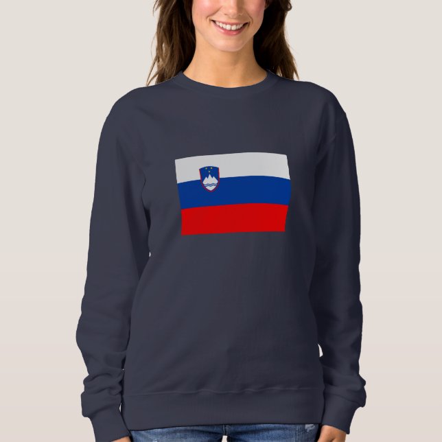 Sudadera Bandera de Eslovenia (Anverso)