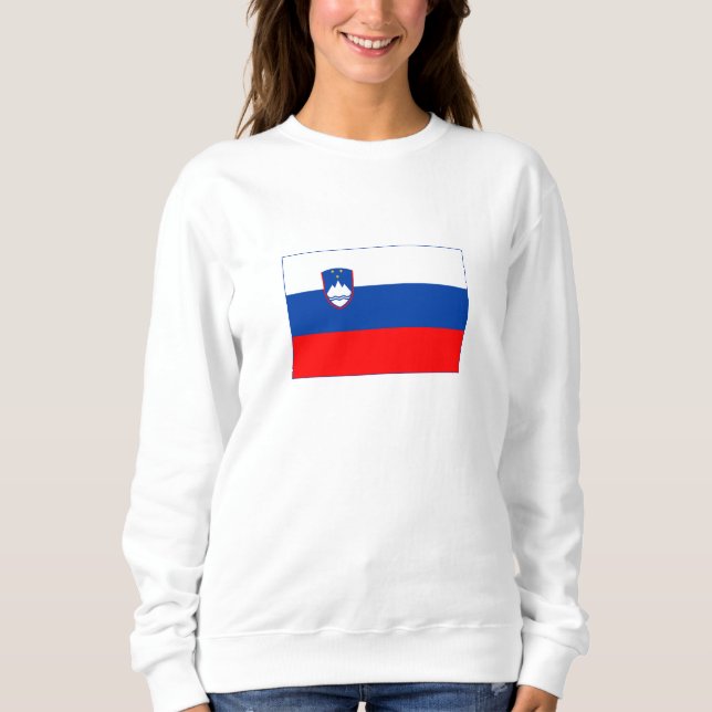Sudadera Bandera de Eslovenia (Anverso)
