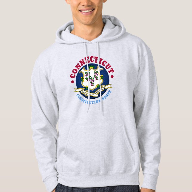 SUDADERA BANDERA DE ESTADO DE CONSTITUCIÓN DE CONECTICUACIÓ (Anverso)