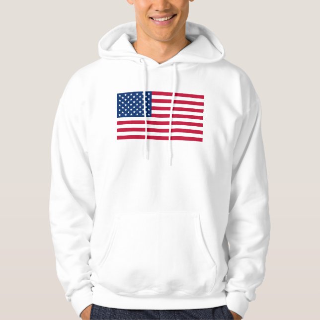 Sudadera Bandera de Estados Unidos (Anverso)