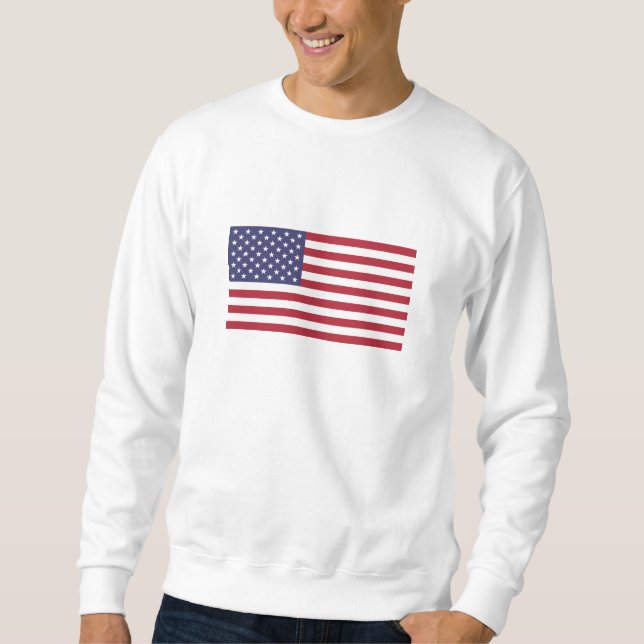 Sudadera Bandera de Estados Unidos (Anverso)