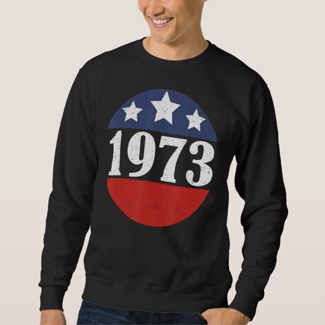 Sudadera Bandera de Estados Unidos 1973 Proteja Roe V Wade  (Anverso)