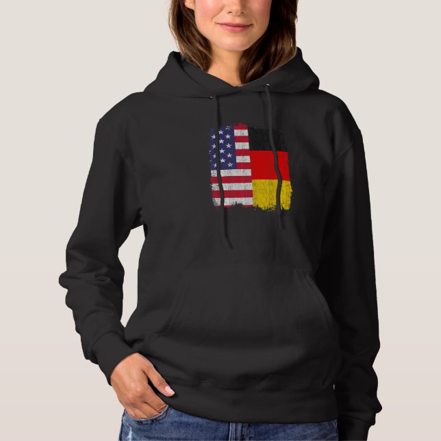 Sudadera Bandera De Estados Unidos Alemán 1 (Anverso)