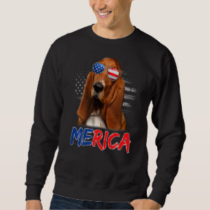 Sudadera Bandera De Estados Unidos Gafas De Sol 4 De Julio