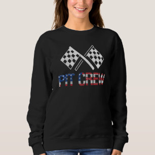 Sudadera Bandera De Estados Unidos Para Fiestas De Carros D