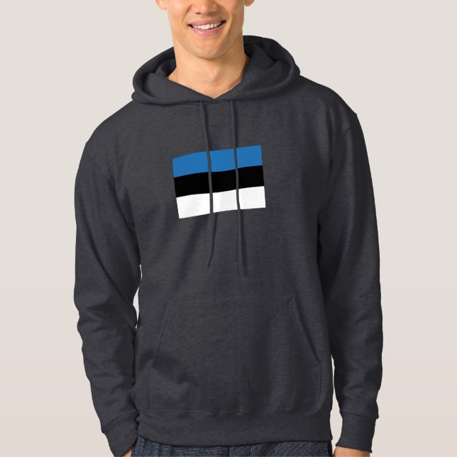 Sudadera Bandera de Estonia (Anverso)
