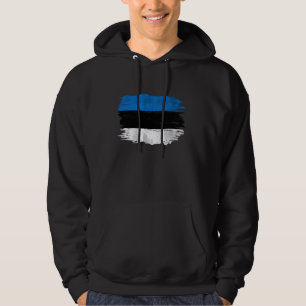 Sudadera Bandera De Estonia Vintage Para Regalo Estonio