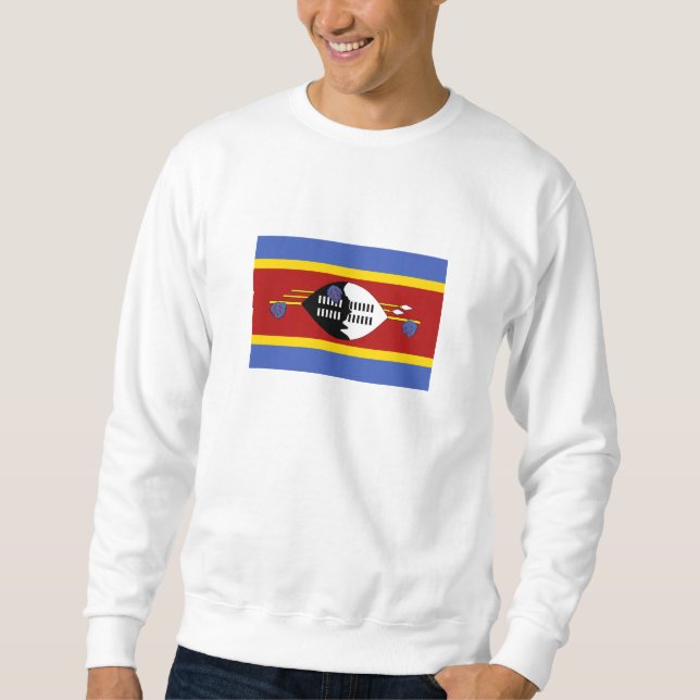 Sudadera Bandera de Eswatini (Anverso)