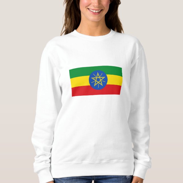 Sudadera Bandera de Etiopía (Anverso)
