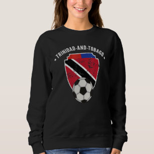 Sudadera Bandera De Fútbol De Trinidad Y Tobago Orgullo Roo