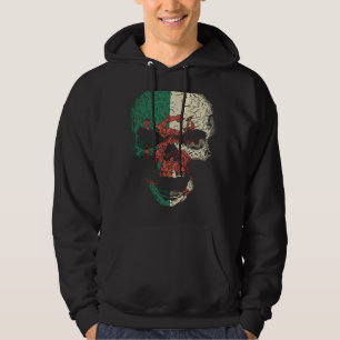 Sudadera Bandera de Gales de cráneo Raíces galesas esquelet
