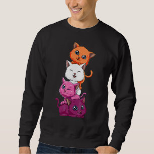 Sudadera Bandera De Gato Orgullo Lgbt Bandera Gay Lesbiana