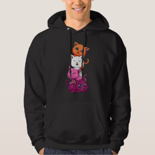 Sudadera Bandera De Gato Orgullo Lgbt Bandera Gay Lesbiana