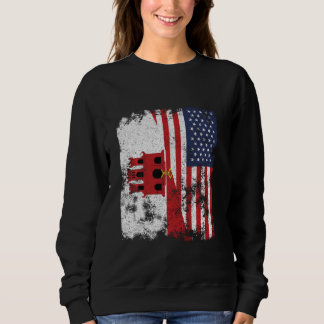 Sudadera Bandera de Gibraltar en Estados Unidos con problem