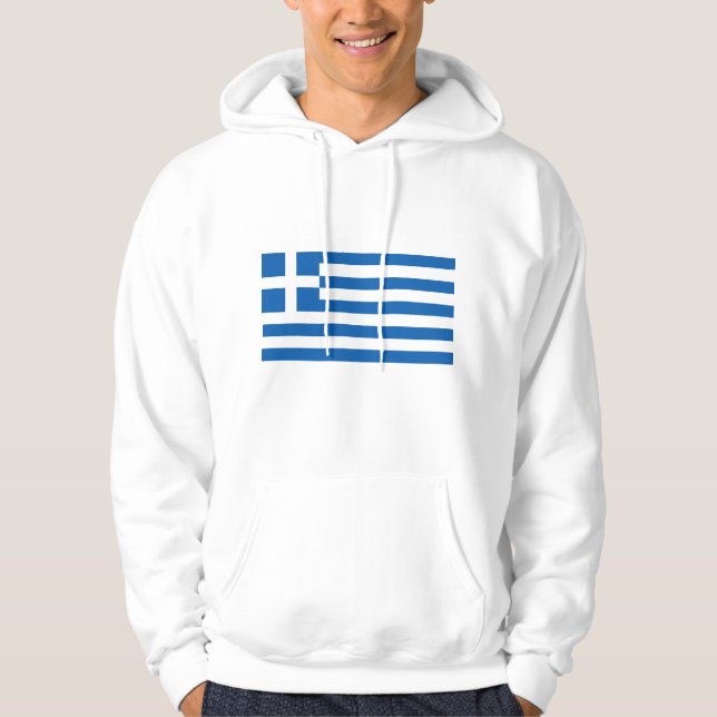 Sudadera Bandera de Grecia (Anverso)