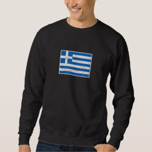 Sudadera Bandera de Grecia con colores nacionales griegos v