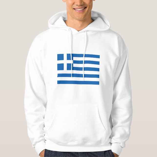 Sudadera Bandera de Grecia GR (Anverso)