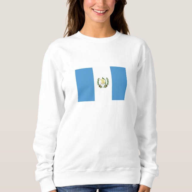 Sudadera Bandera de Guatemala (Anverso)