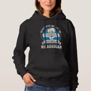 Sudadera Bandera de Guatemala Nicaragua crece humor orgullo