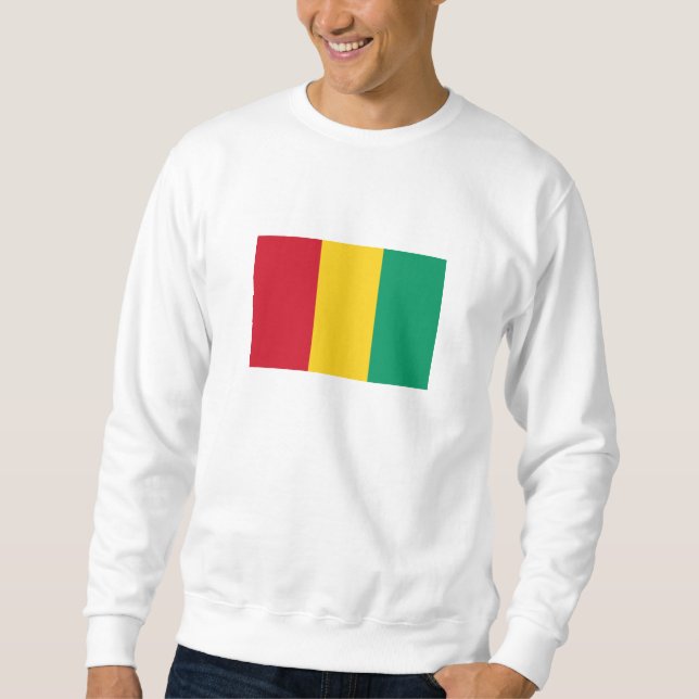 Sudadera Bandera de Guinea (Anverso)