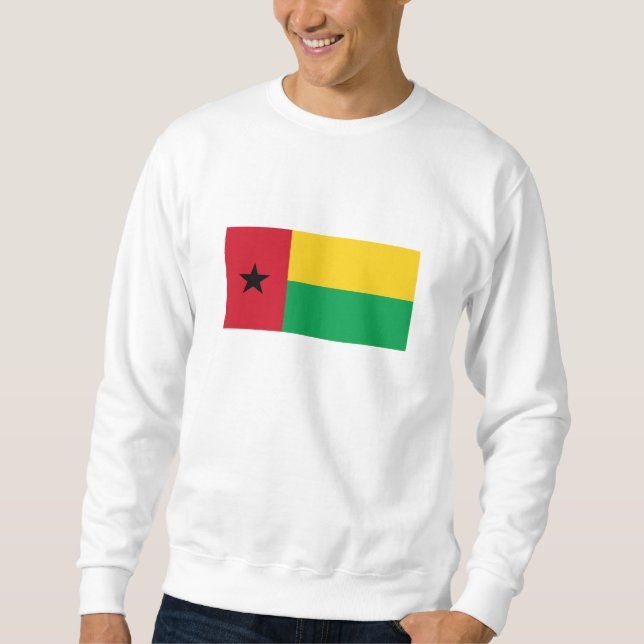 Sudadera Bandera de Guinea Bissau (Anverso)