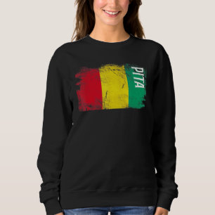 Sudadera Bandera De Guinea Pita Para Hombres Guineanos Muje