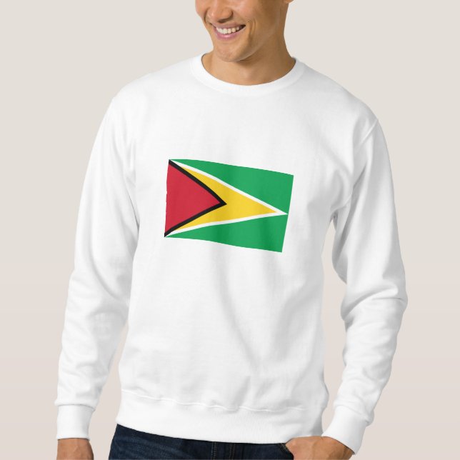 Sudadera Bandera de Guyana (Anverso)