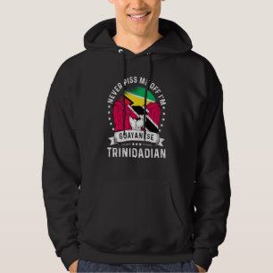 Sudadera Bandera de Guyana Orgullo de Humor Criado en Trini