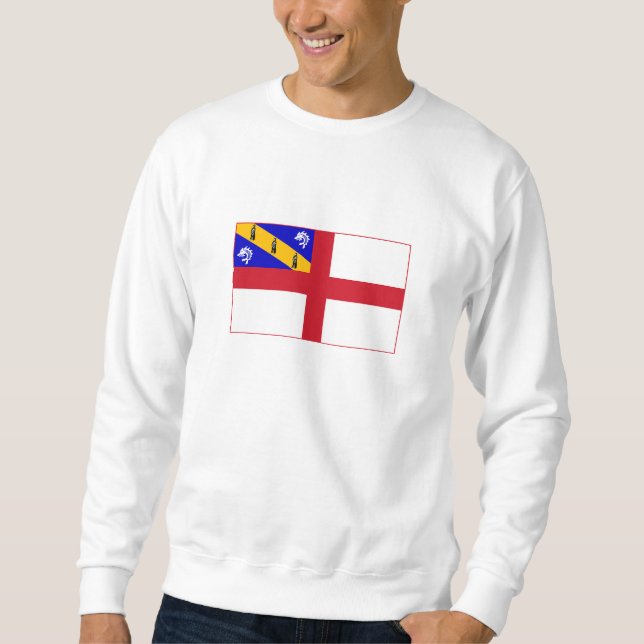 Sudadera Bandera de Herm (Anverso)