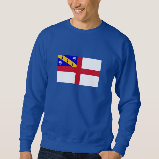 Sudadera Bandera de Herm (Anverso)