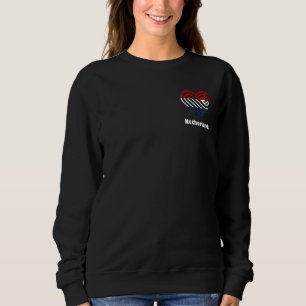 Sudadera Bandera de Holanda Bandera holandesa Corazón Paíse