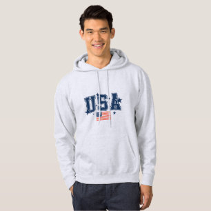Sudadera Bandera de Hombres EE. UU.