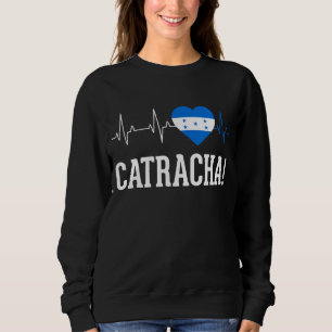 Sudadera Bandera de Honduras Catracha DNA Hondureñas Teguci