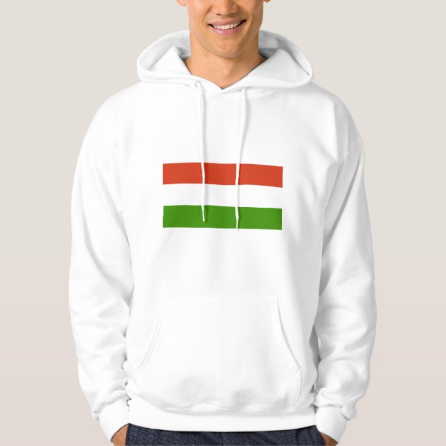 Sudadera Bandera de Hungría (Anverso)