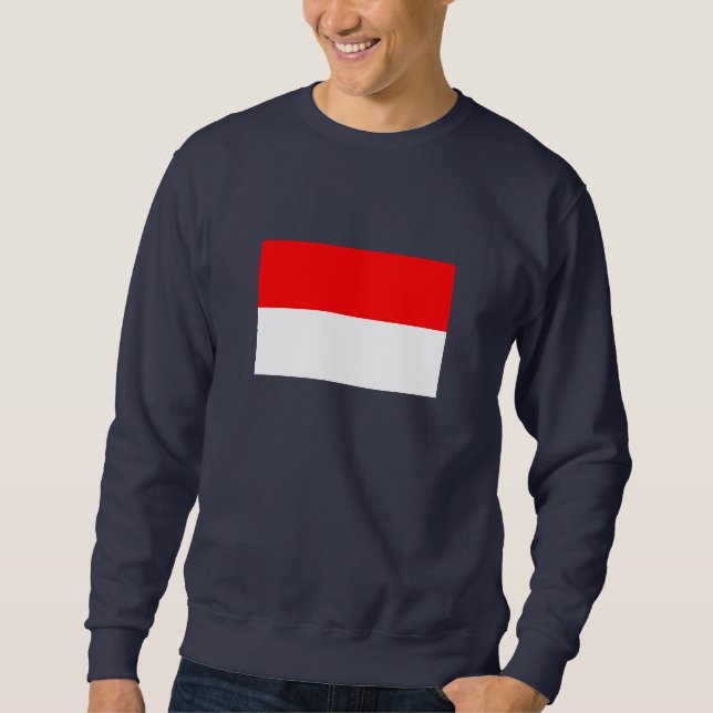 Sudadera Bandera de Indonesia (Anverso)