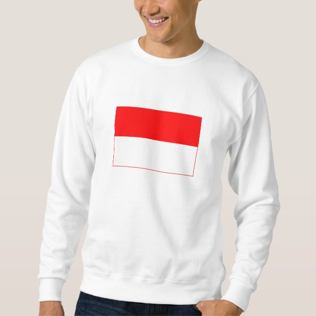 Sudadera Bandera de Indonesia (Anverso)