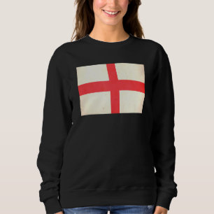Sudadera Bandera de Inglaterra Hombres Vintage Mujeres Niño