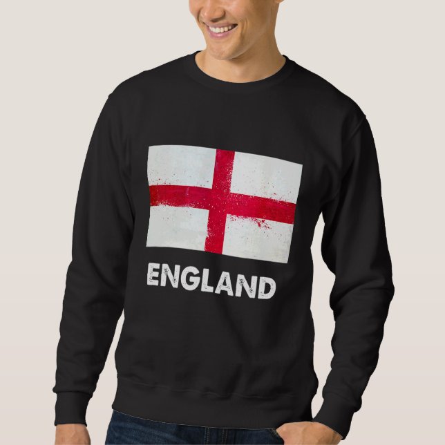 Sudadera Bandera de Inglaterra inglés (Anverso)