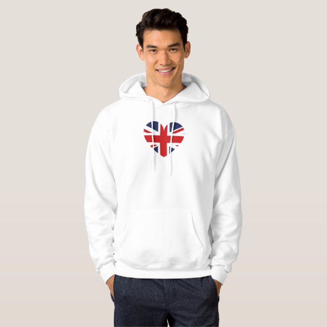 Sudadera Bandera de Inglaterra/Unión Jack (Anverso completo)