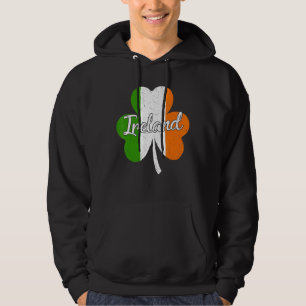 Sudadera Bandera de Irlanda antigua bandera irlandesa verde