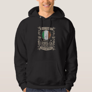 Sudadera Bandera de Irlanda Orgullosos irlandeses hombres y