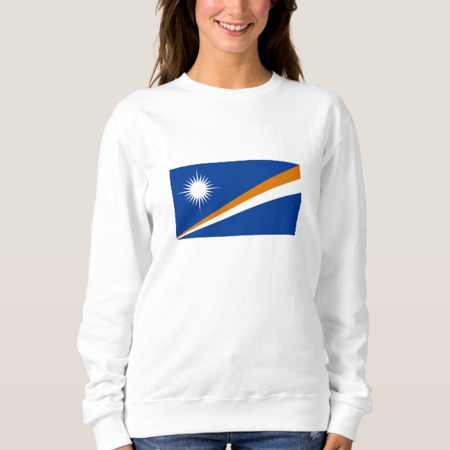 Sudadera Bandera de Islas Marshall (Anverso)