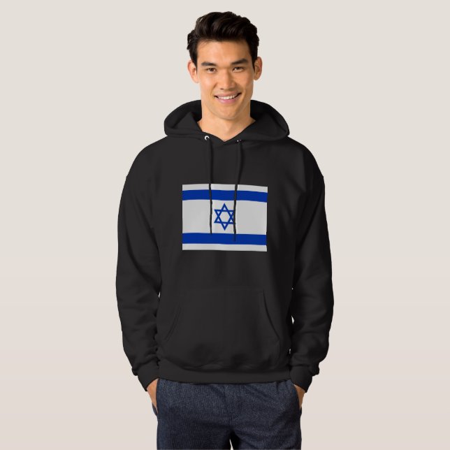 Sudadera Bandera de Israel (Anverso completo)