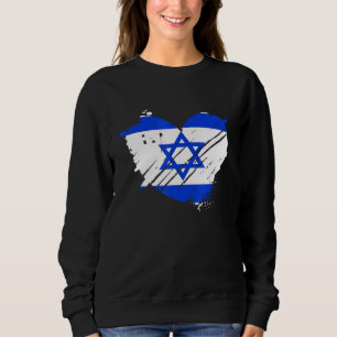 Sudadera Bandera de Israel Me Encanta Israel Es En Mi Adn P